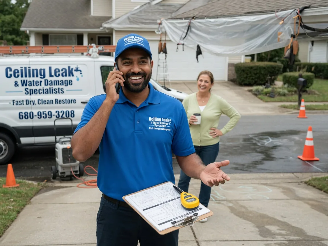 Ceiling Leak Cleanup Woodridge, IL FAQs